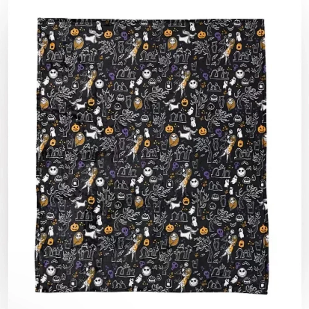 NIGHTMARE BEFORE CHRISTAMS Plush throw soft blanket 5‘x6‘